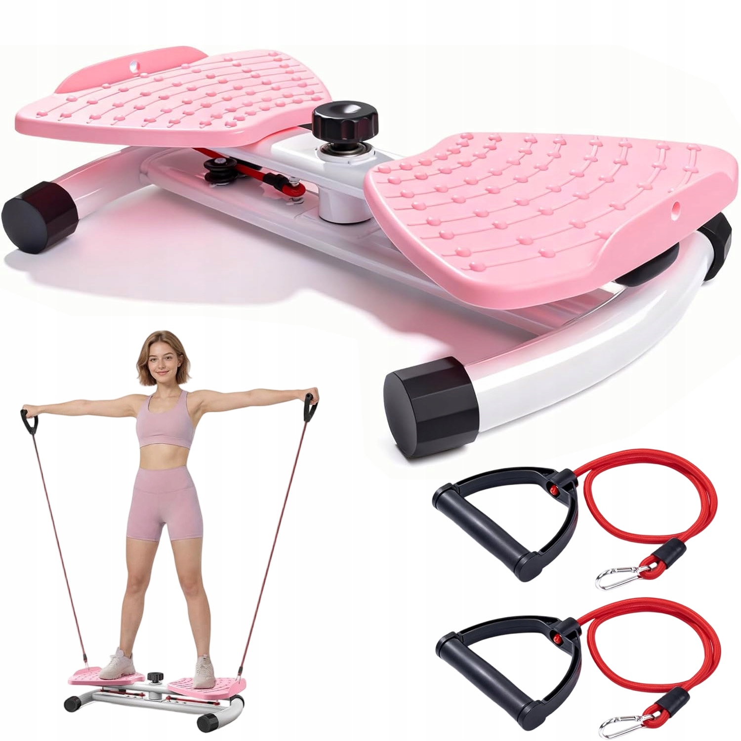 Multitrainer, Kotouč Na Kroucení, Zesílená Páska Pro Posilovač Břicha Do 100 Kg