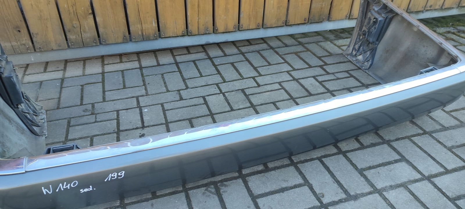 bumper rear part rear Mercedes W140 199