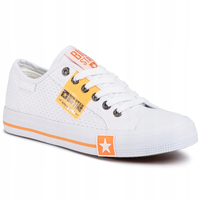 

Trampki Big Star Białe Damskie Młodzieżowe R.38