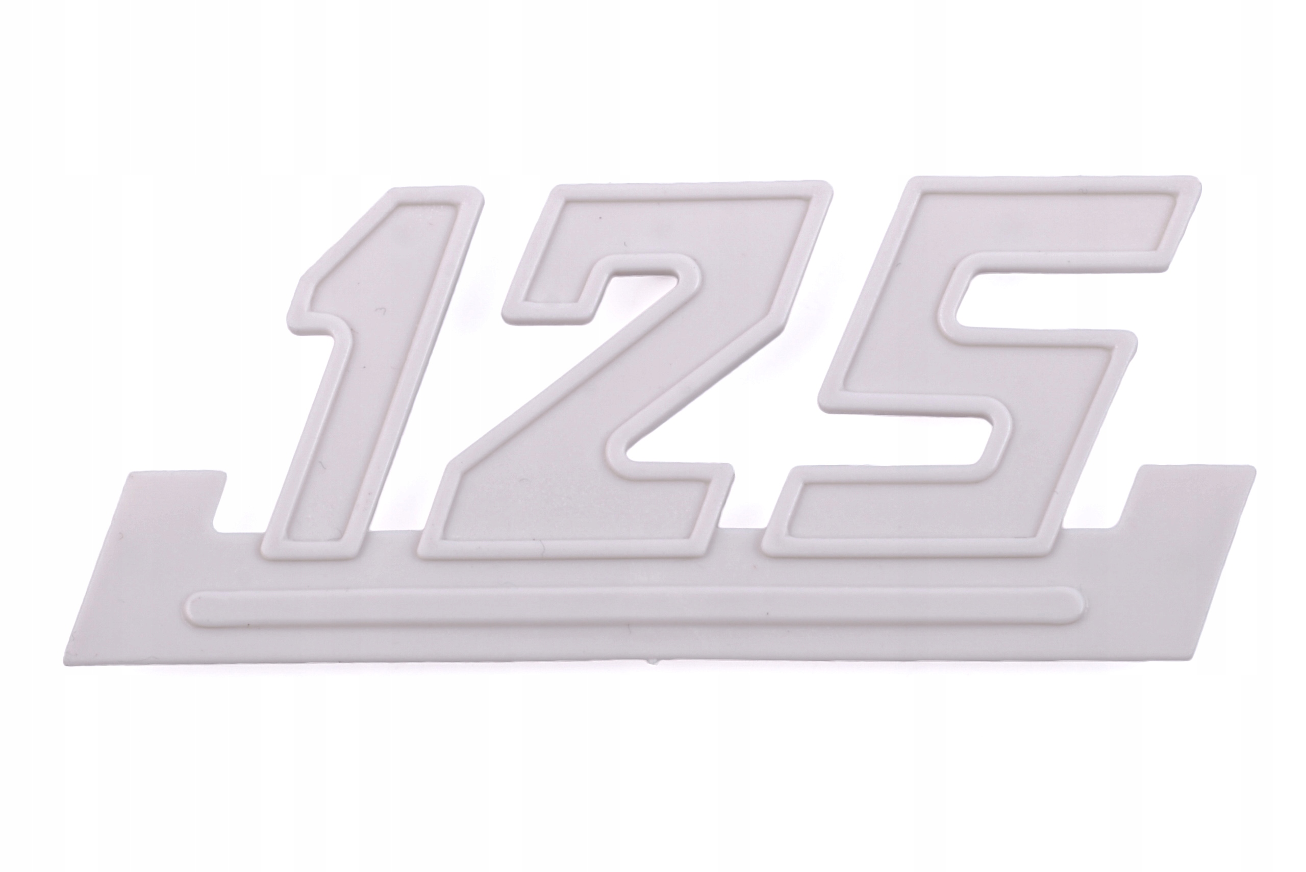 

Wsk 125 Emblemat Znaczek Napis Na Boczek 125 Biały