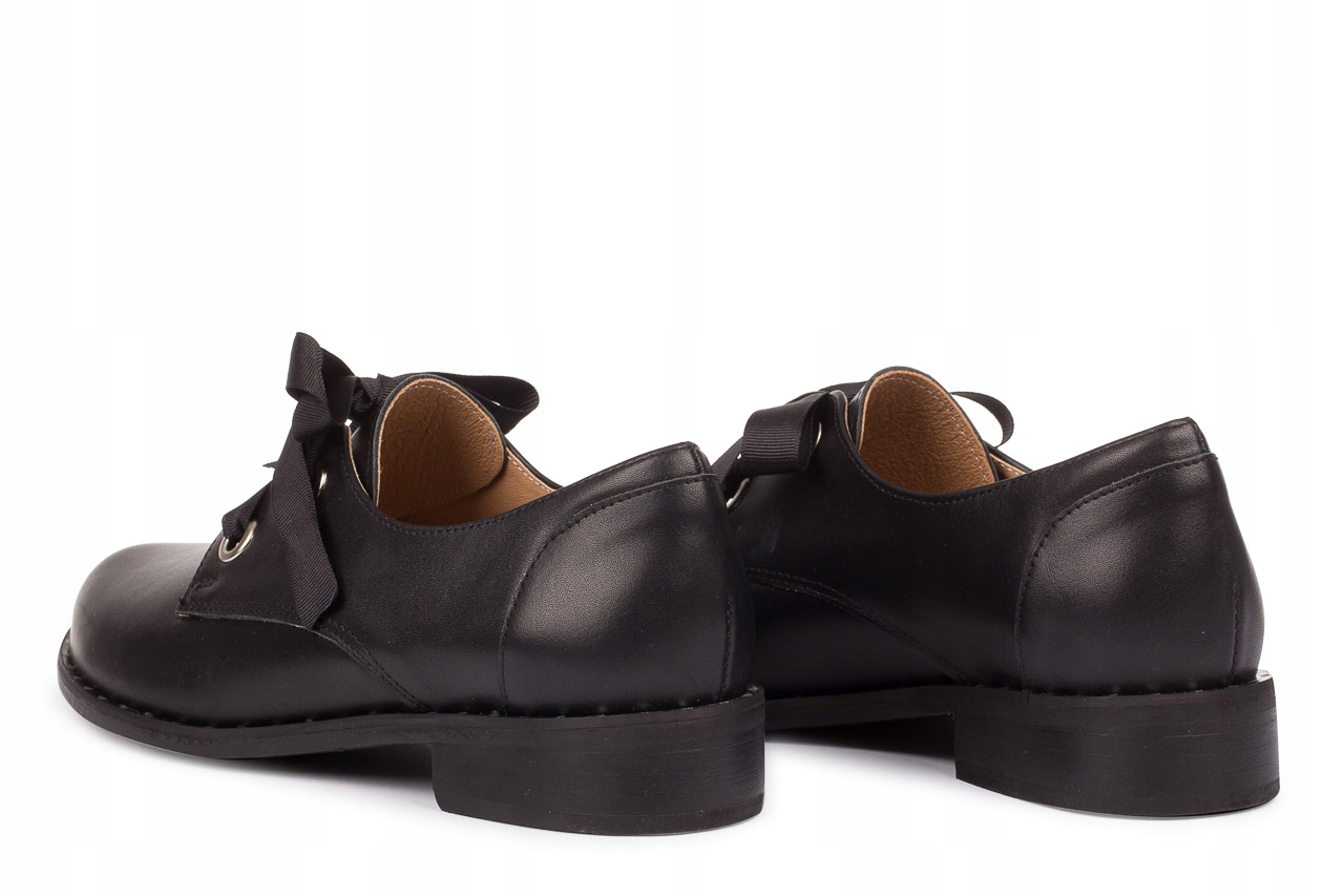 Półbuty czarne U353 szerokie 42 SEBA duże rozmiary Cechy dodatkowe brak