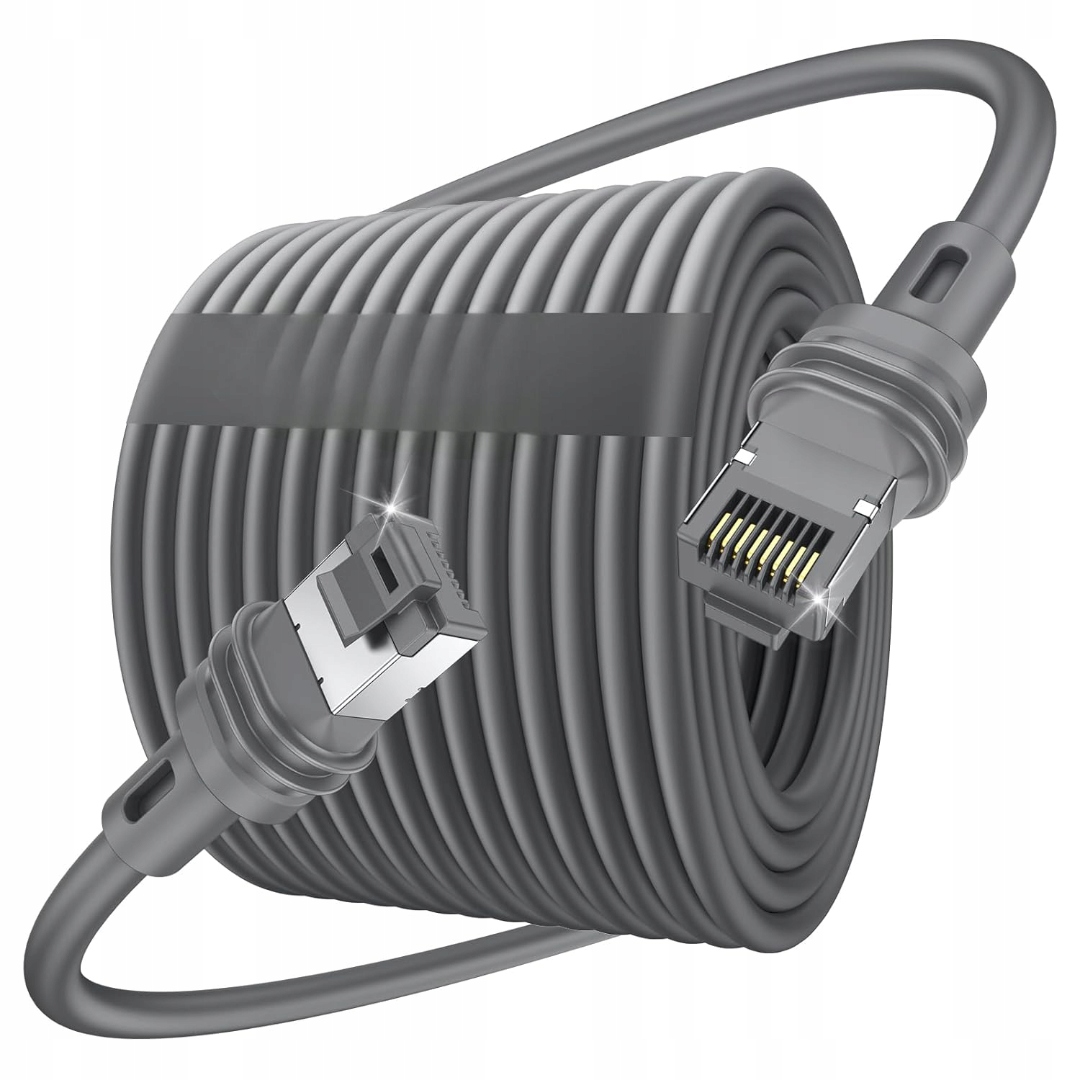 Kabel Sieciowy Ethernet Do Starlink Przewód Satelitarny V3 15M RJ45 CAT6