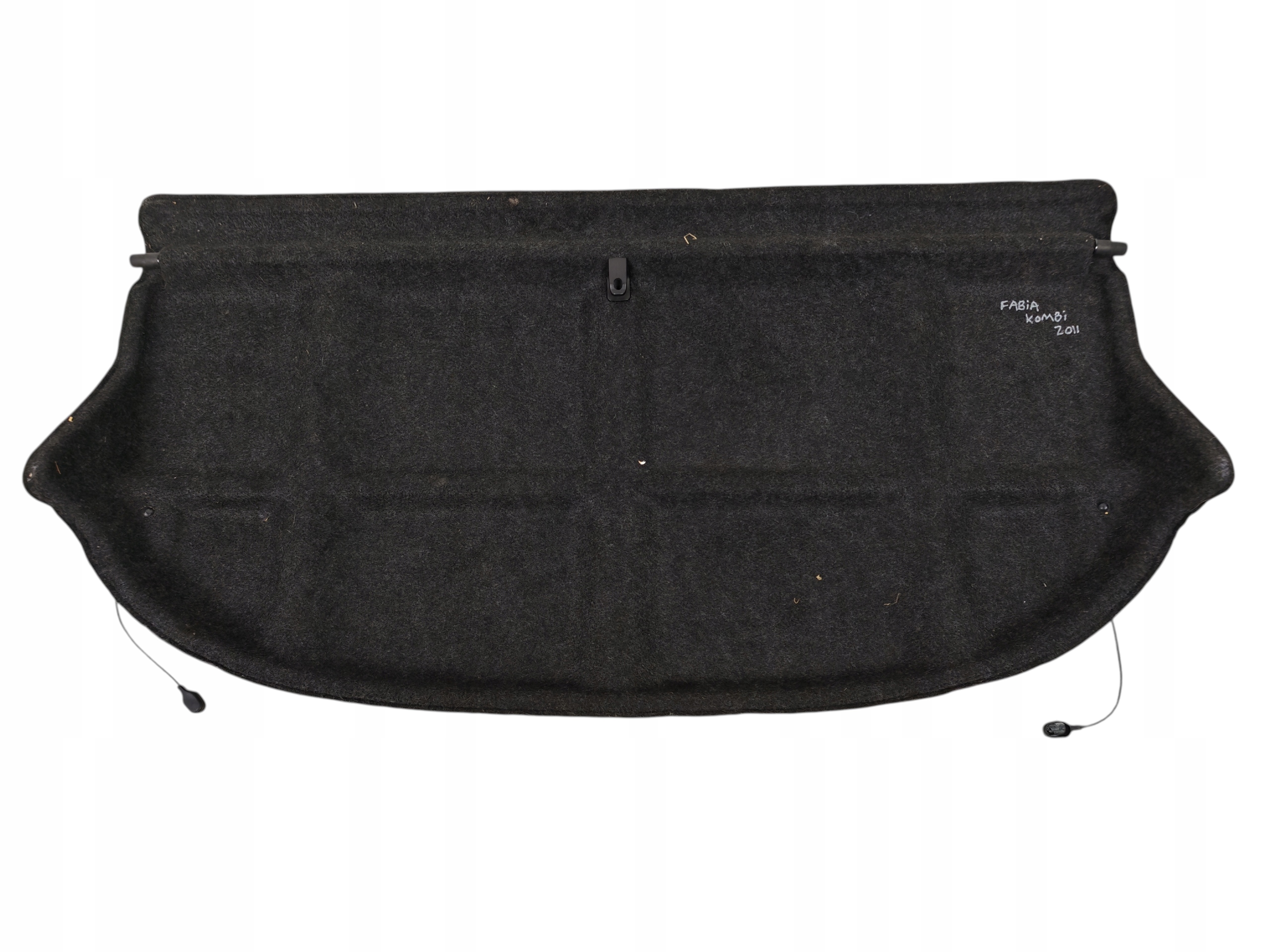 SKODA FABIA 2 II KOMBI plato boot rear black