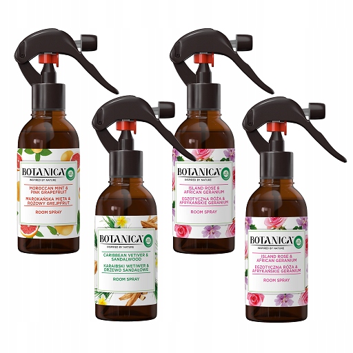 

Air Wick Botanica odświeżacz powietrza spray 4szt.