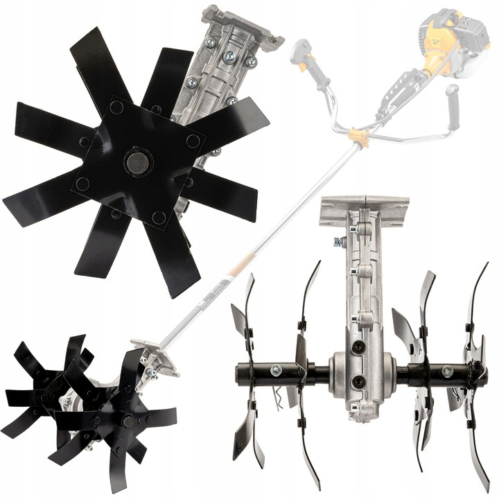 Kultivátor 28 CM, Adaptér Na Kosu, Nástavec
