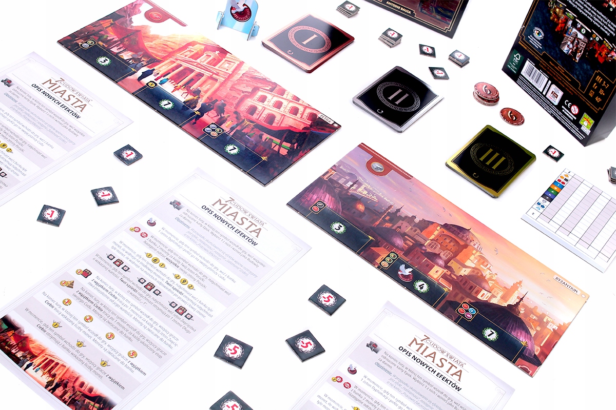 GRA 7 CUDÓW ŚWIATA MIASTA dodatek REBEL 2020 Wydawca Rebel