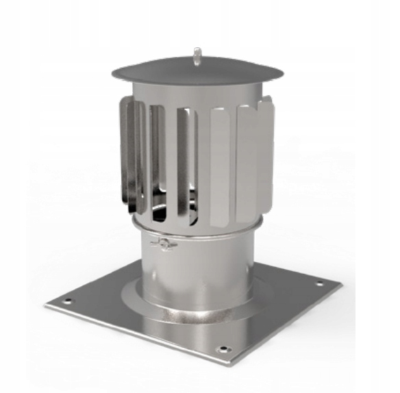Swr Turbomax 2 fi 140 0,5 mm rotační nástavec pozink komín čtverec