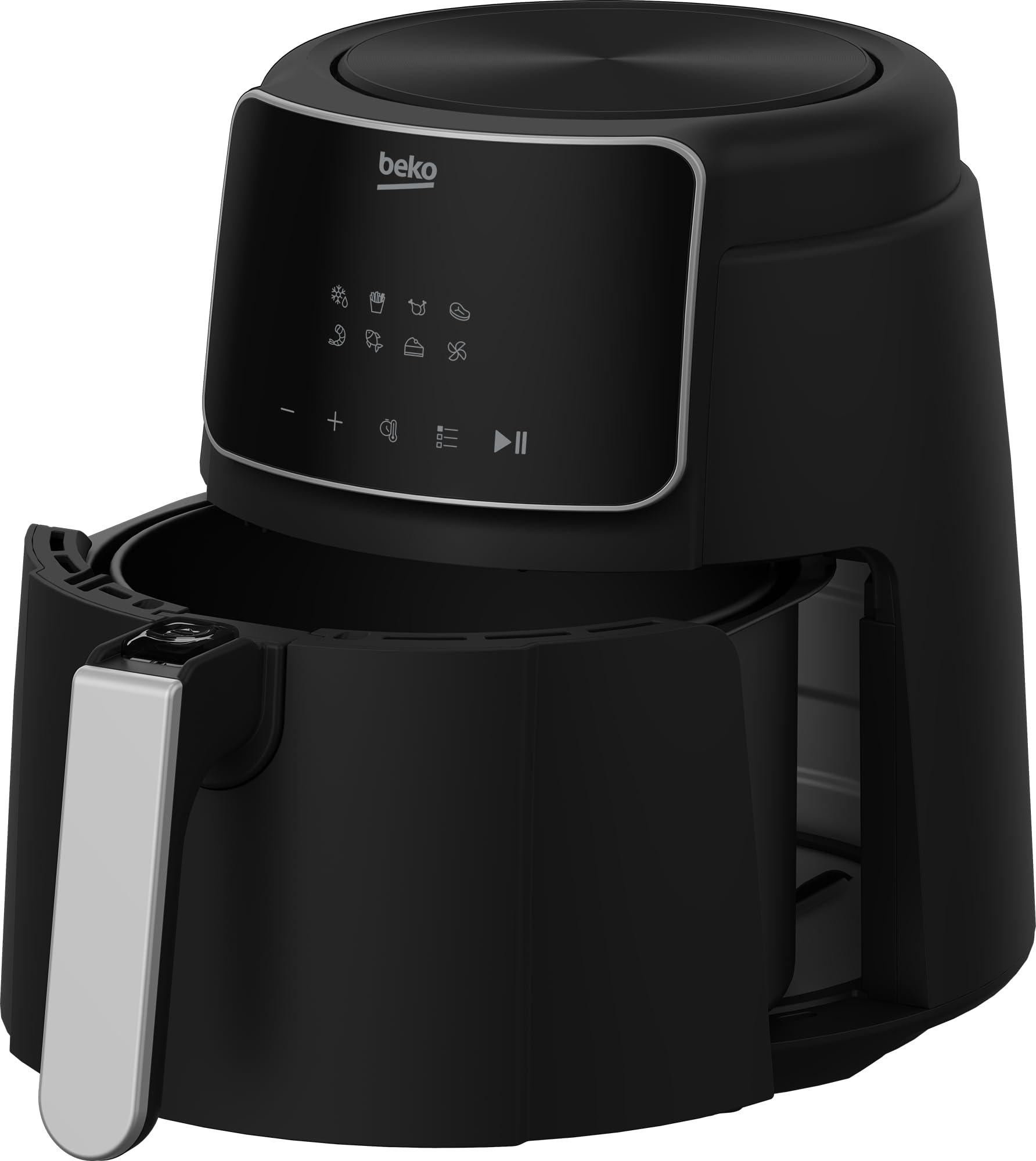 BEKO FRL2244B Cyfrowa Frytkownica Beztłuszczowa 1500W 8 Programów 4,7L