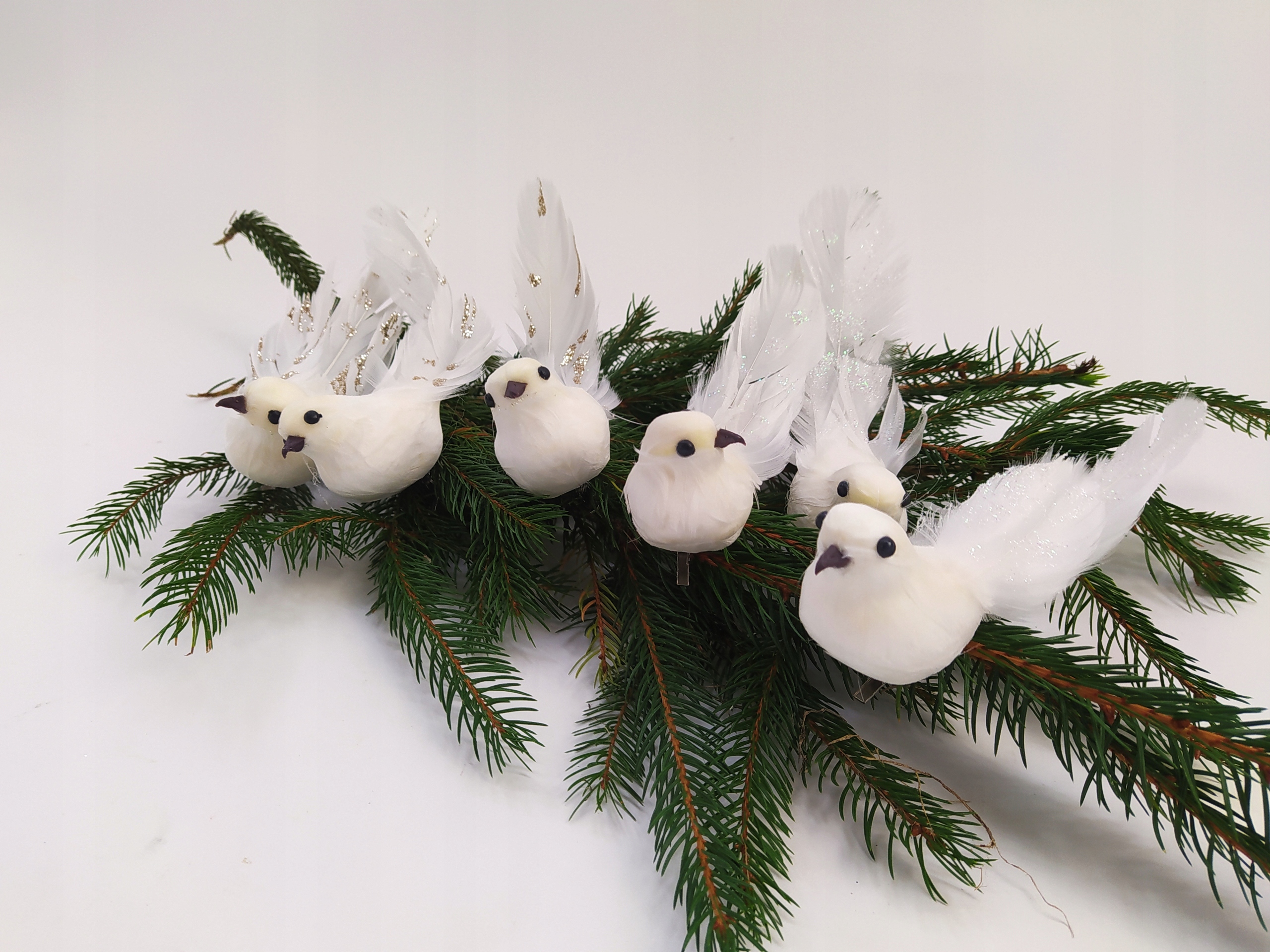 

Ptaszki Ozdobne ozdoby Na Choinkę dekoracja 6 szt