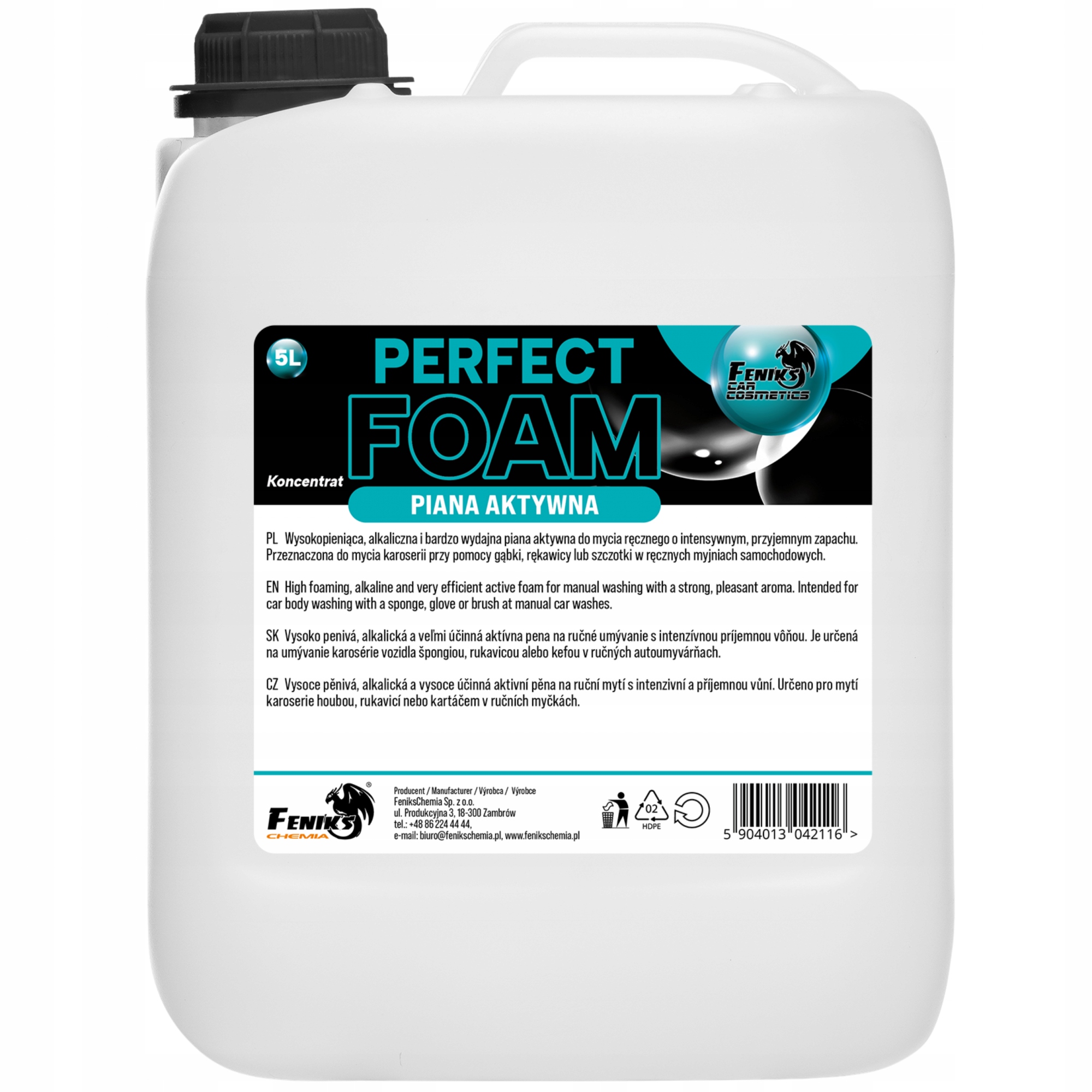 Phoenix Perfect Foam 5L-щелочная активная пена