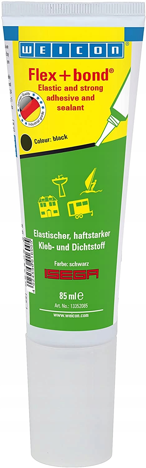 

Weicon Flex+bond Klej Bezsilikonowy Czarny 85 ml