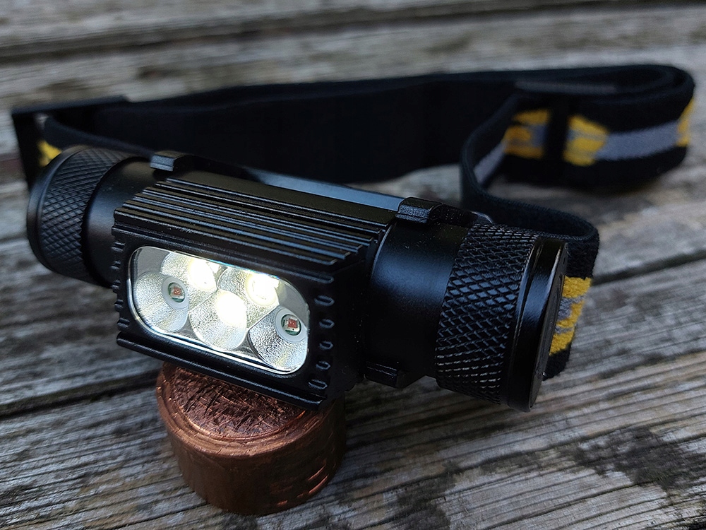 Latarka czołowa 5x LED SST-20 XP-E red 1340lm czerwona Kod producenta H15red