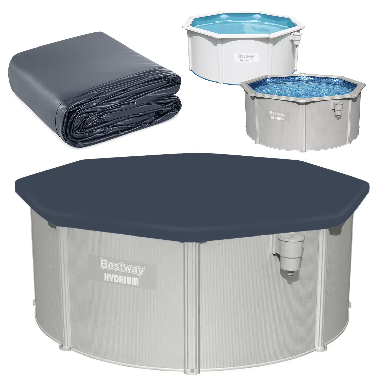 Kryt plachta a krytka na bazén Bestway Hydrium 300