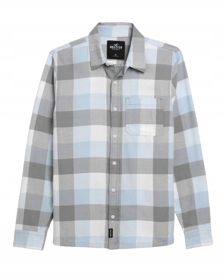 Flanelová košile Abercrombie Hollister L s kostkovaným vzorem