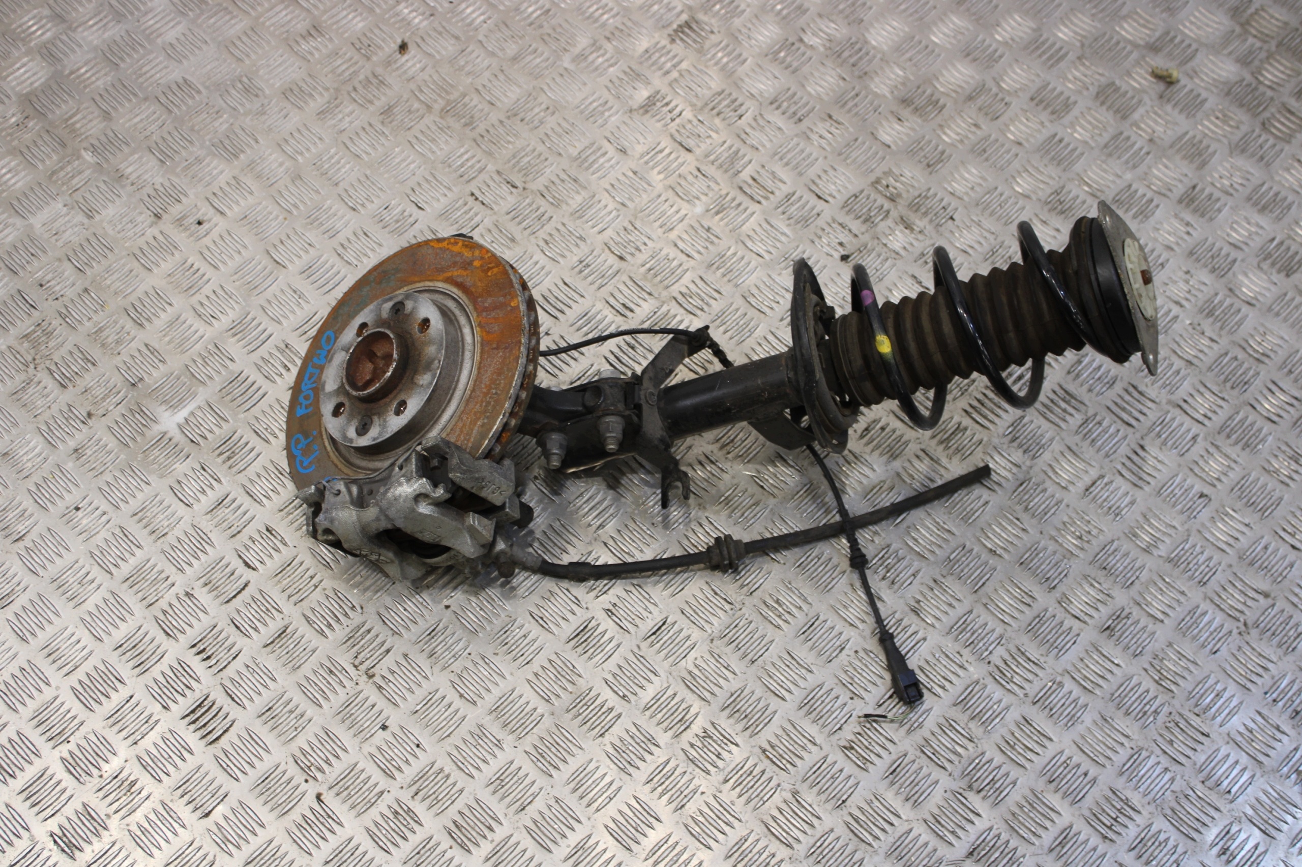 swing shock absorber right front mcpherson SMART FORTWO III 3 W453