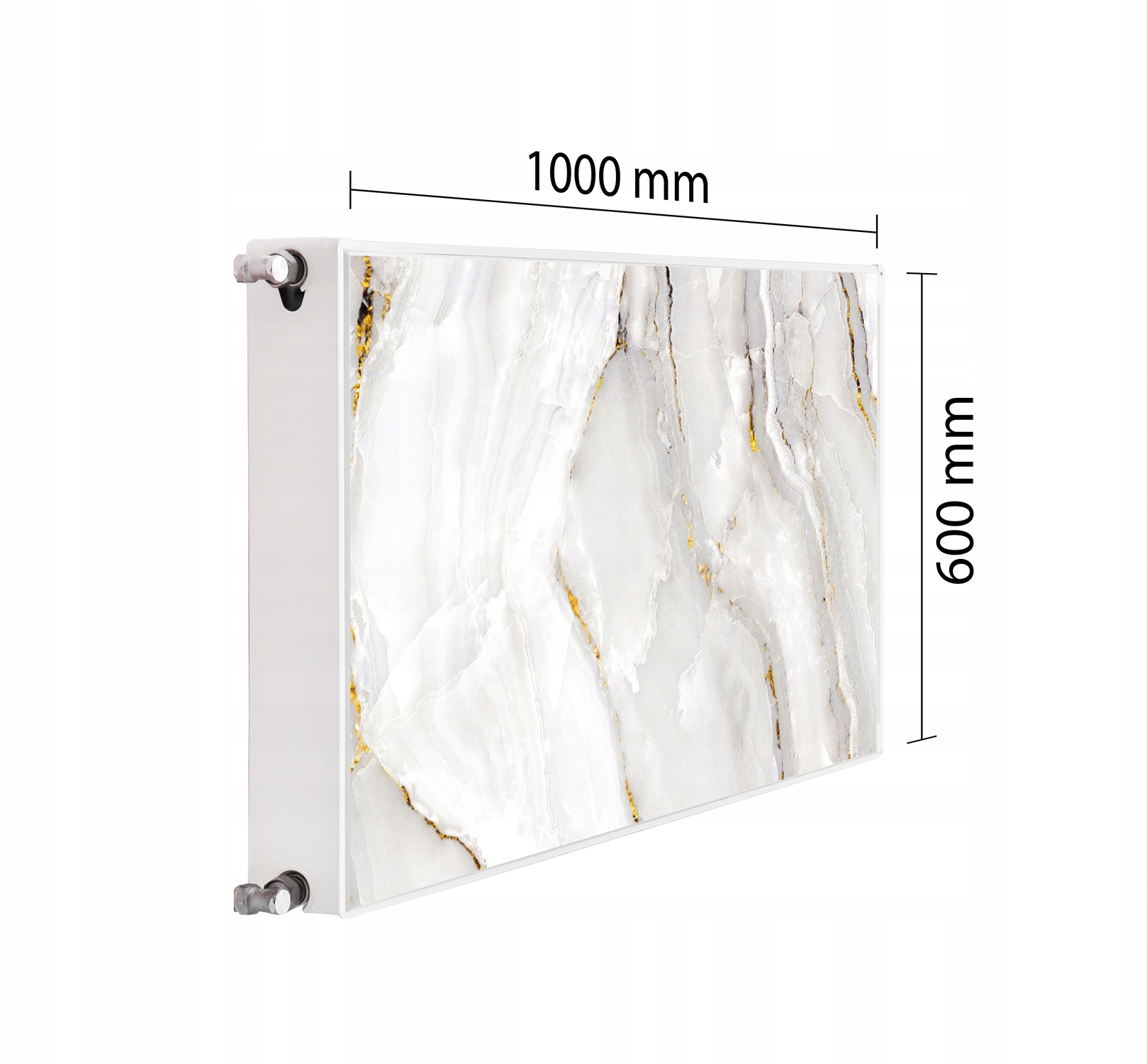 Kryt Na Radiátor Maskovač 100x60 Mramorová Podložka Magnet