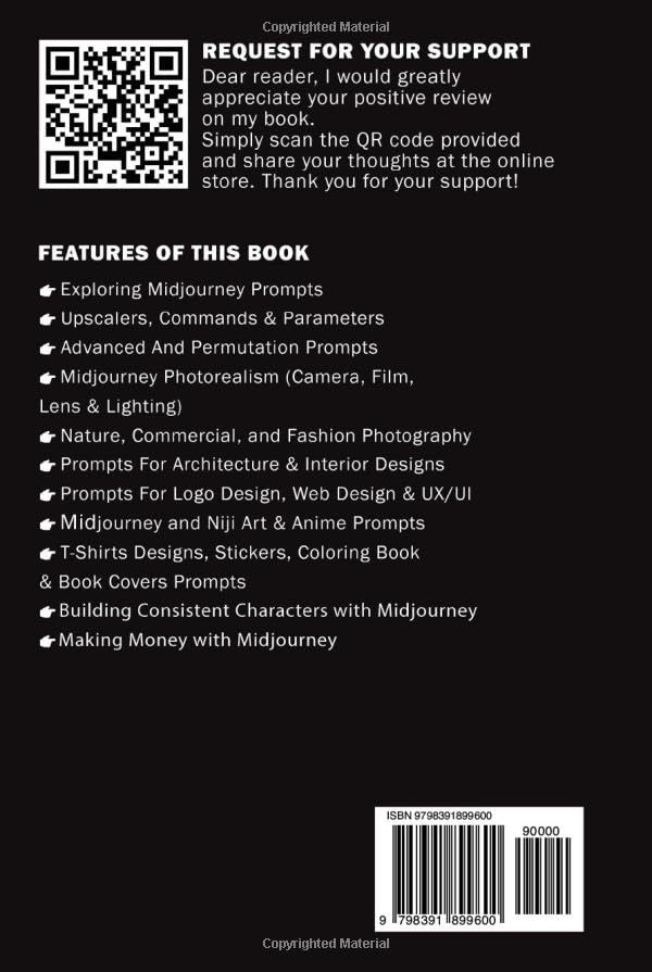 Ullah, Shaheed The Midjourney Version 5 Prompt Book: Transforming Words int Język publikacji angielski