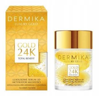 Dermika Luxury Gold 24K Luxusní 3D Sérum Aktivátor Mládí Na Den A Noc