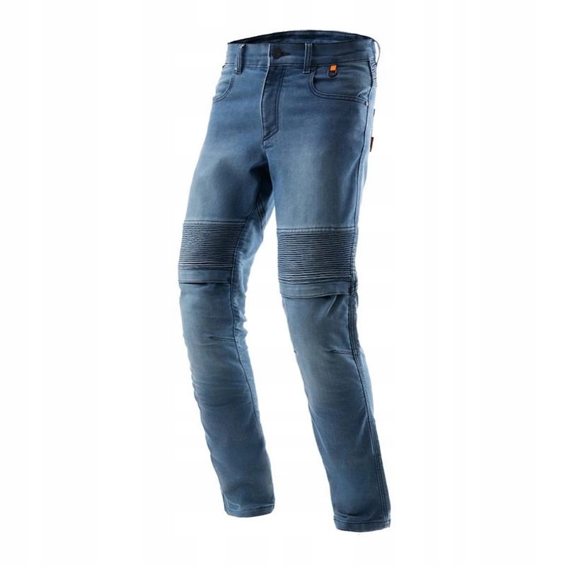 Motocyklové džínsy Rebelhorn Revolt Monolayer Washed Blue modré Darčeky