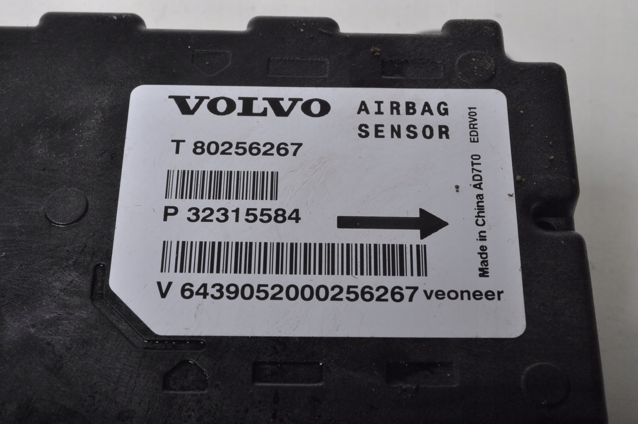 VOLVO XC60 II SENSOR PODUSZEK AIRBAG 32315584 Typ samochodu Samochody osobowe