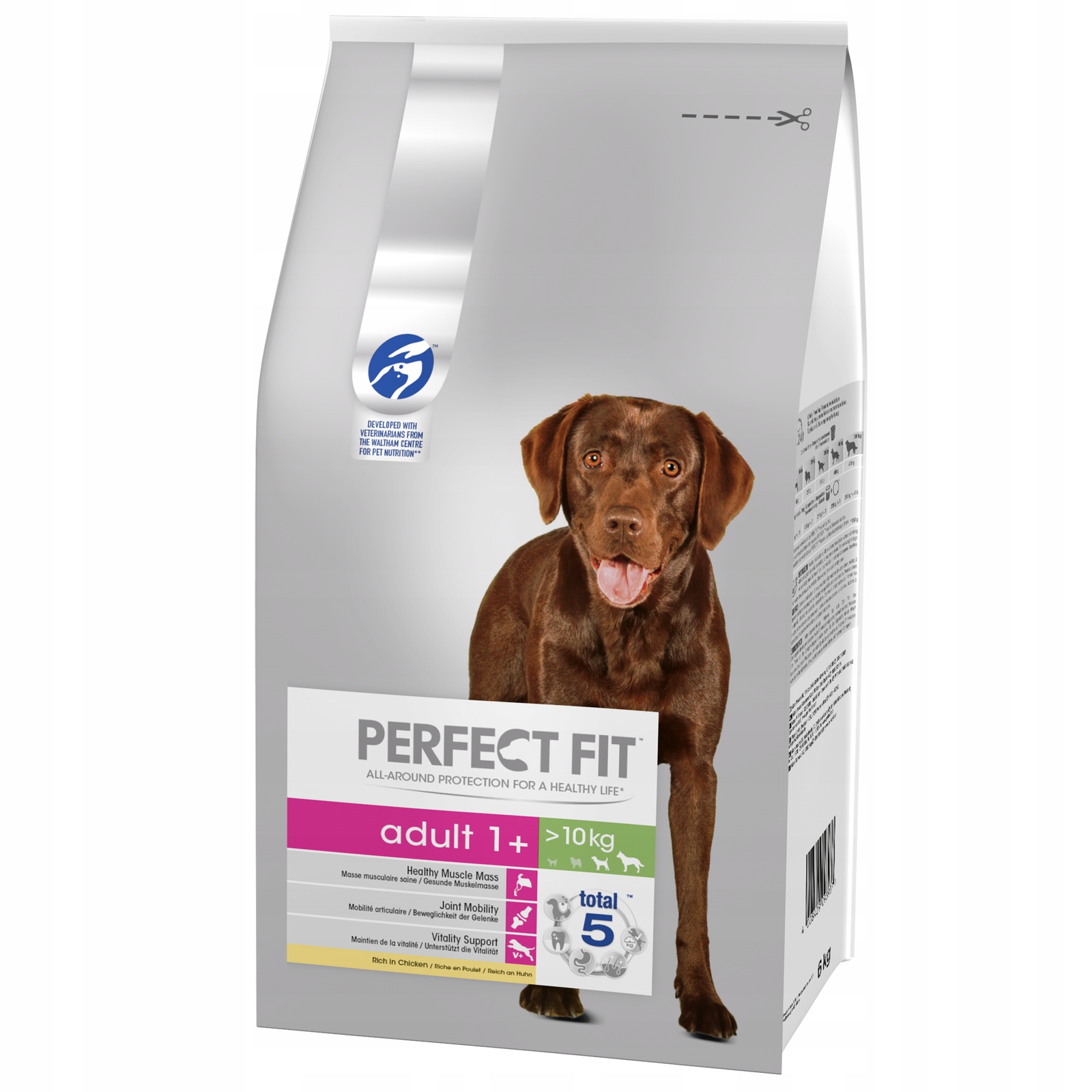 Levně Perfect Fit – suché krmivo pro dospělé psy středních a velkých plemen, 6 kg