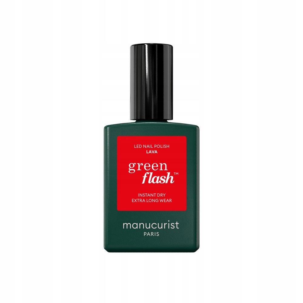Manucurist Green Flash Nail Polish lak na nehty Lava 15 ml