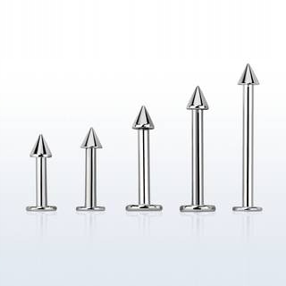 

Labret ze stali chirurgicznej ze stożkiem 6 mm