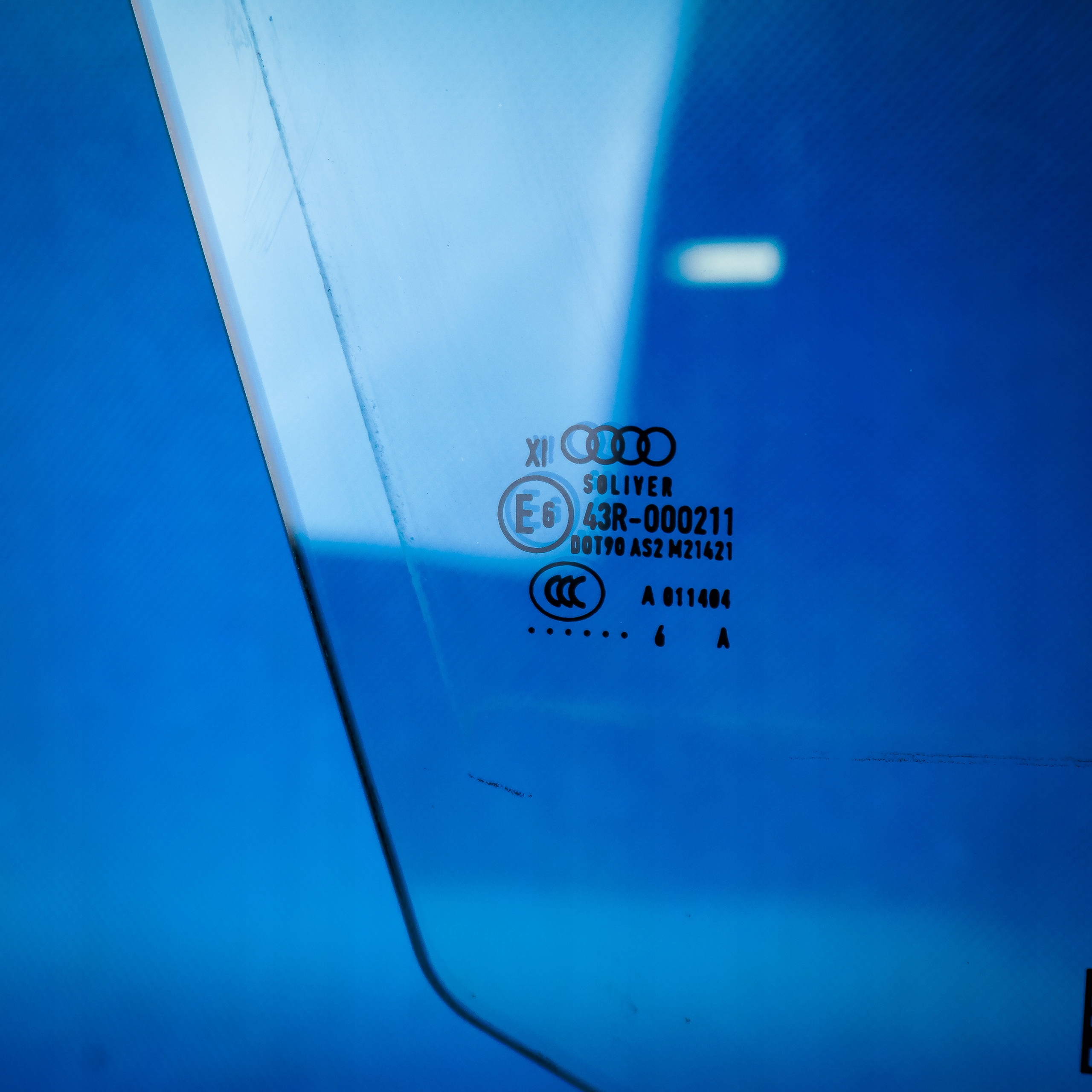 window front door front right Audi A8 S8 4H 4H0845022E