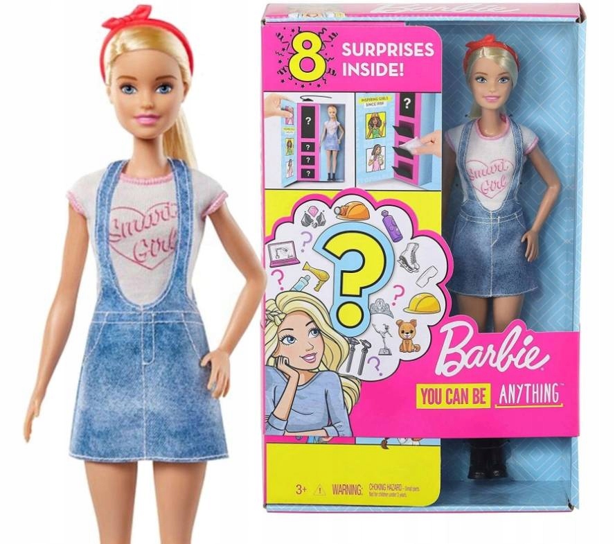 

Lalka Barbie Kariera Niespodzianka Ubranka GLH62
