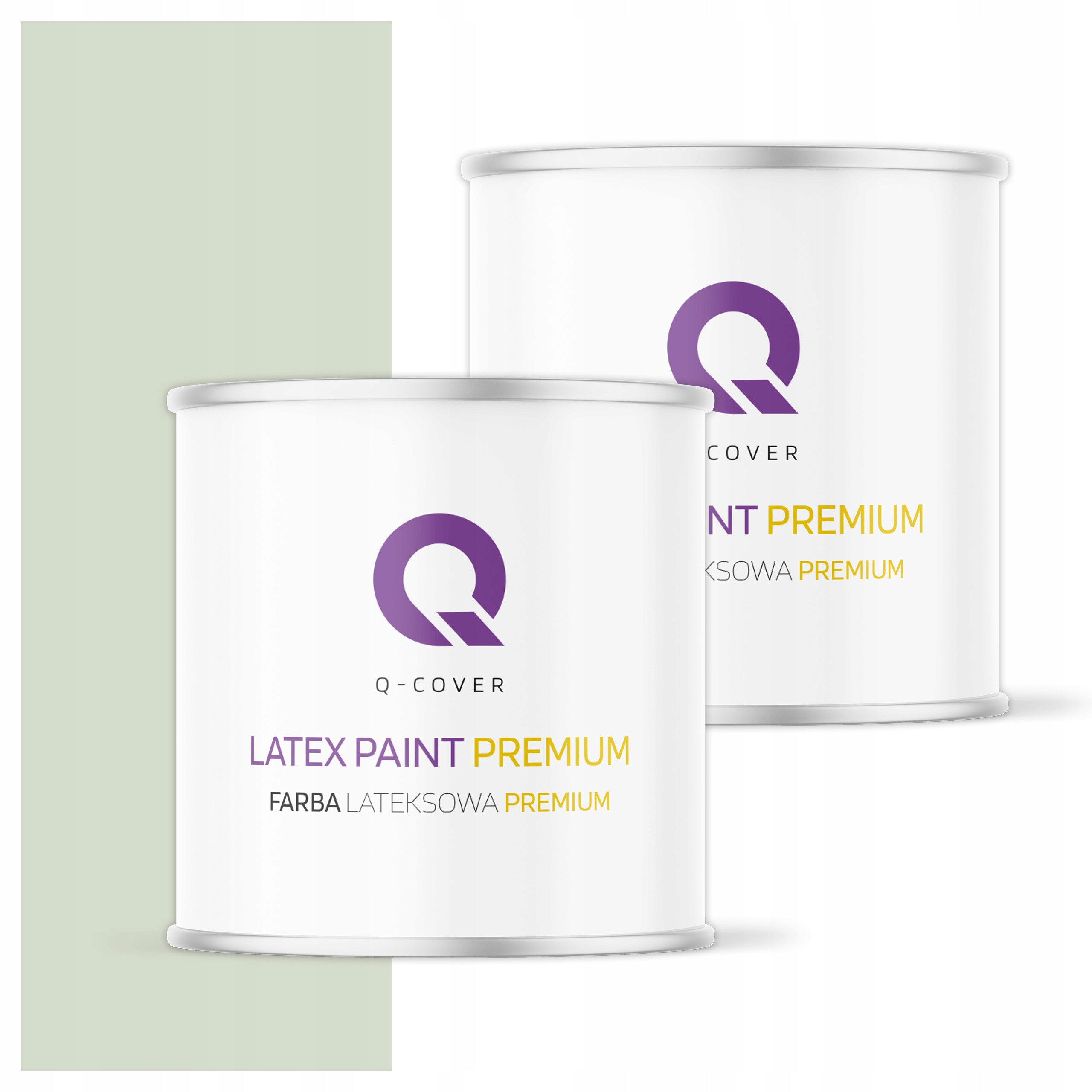 Umývateľná farba na steny stropov 2L Hlboká matná olivová svetlá