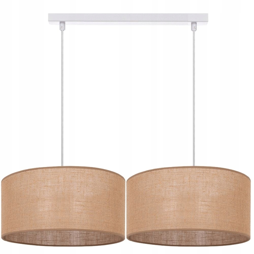 Boho Závěsná Stropní Lampa S Jutovým Stínidlem