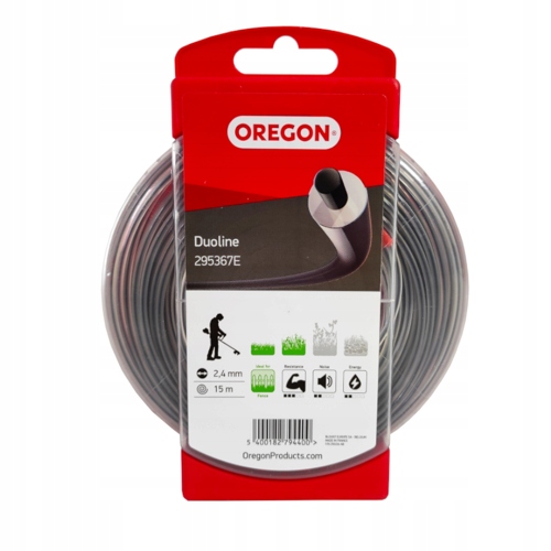 

Żyłka Tnąca Oregon Duoline 2,4 mm x 15 m Okrągła