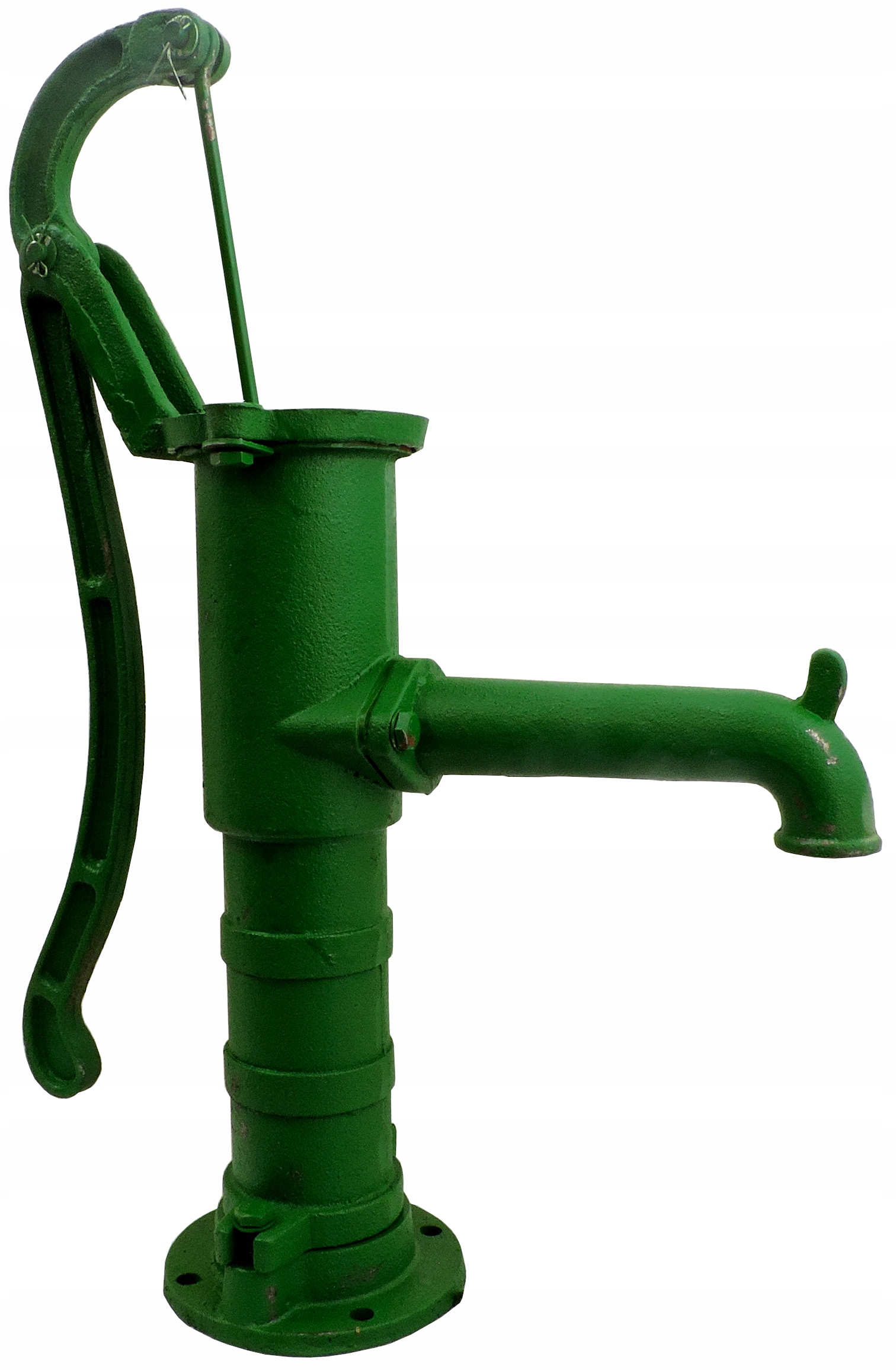 Pompa Abisynka Ręczna Ogrodowa Klasyczna Zielona Żeliwna Do Wody Wydajna