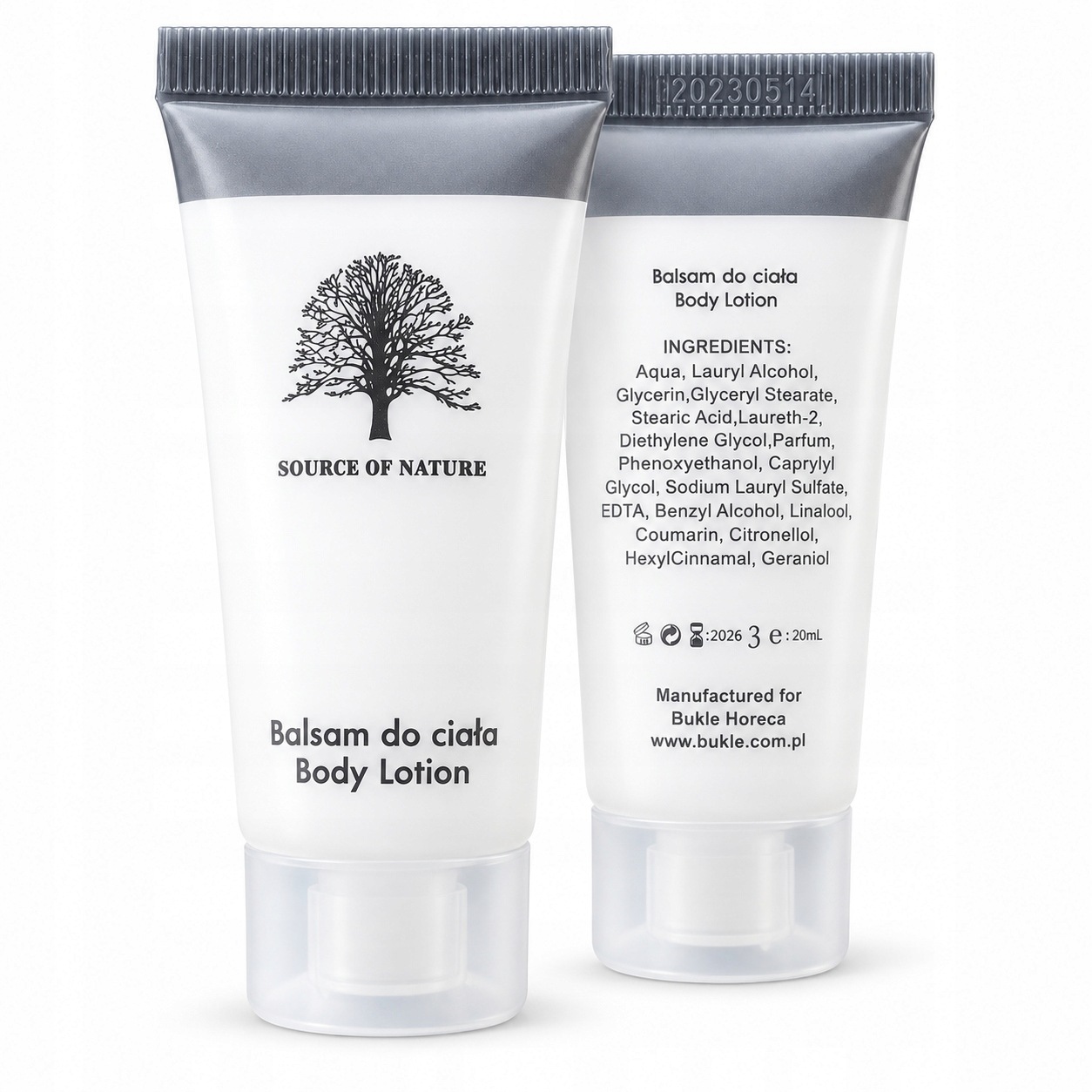 Balsam do Ciała Source of Nature 20 ml 204 szt. Kosmetyki Hotelowe
