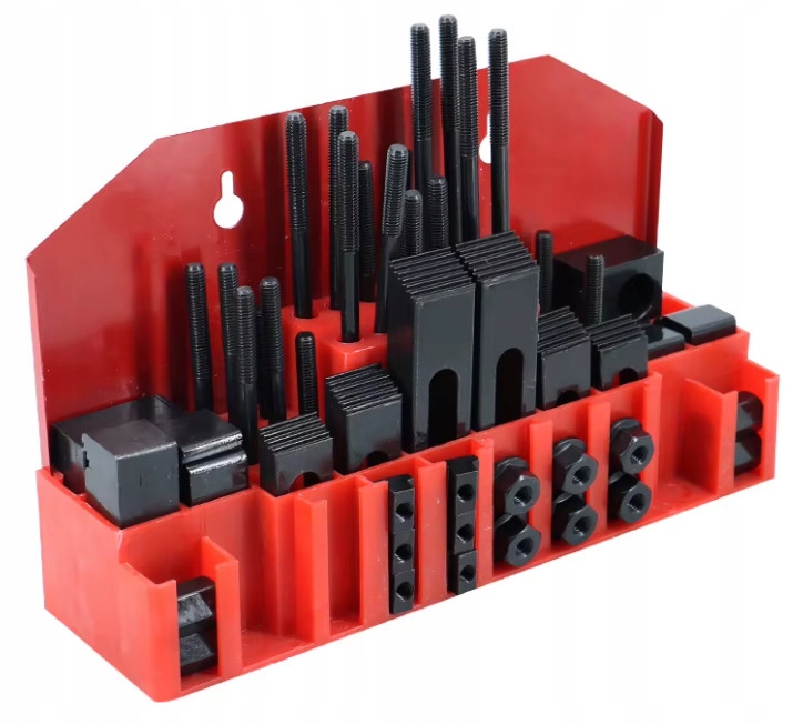 Płytki Dociskowe Zestaw Łapy Mocujące M10/12 Op.m