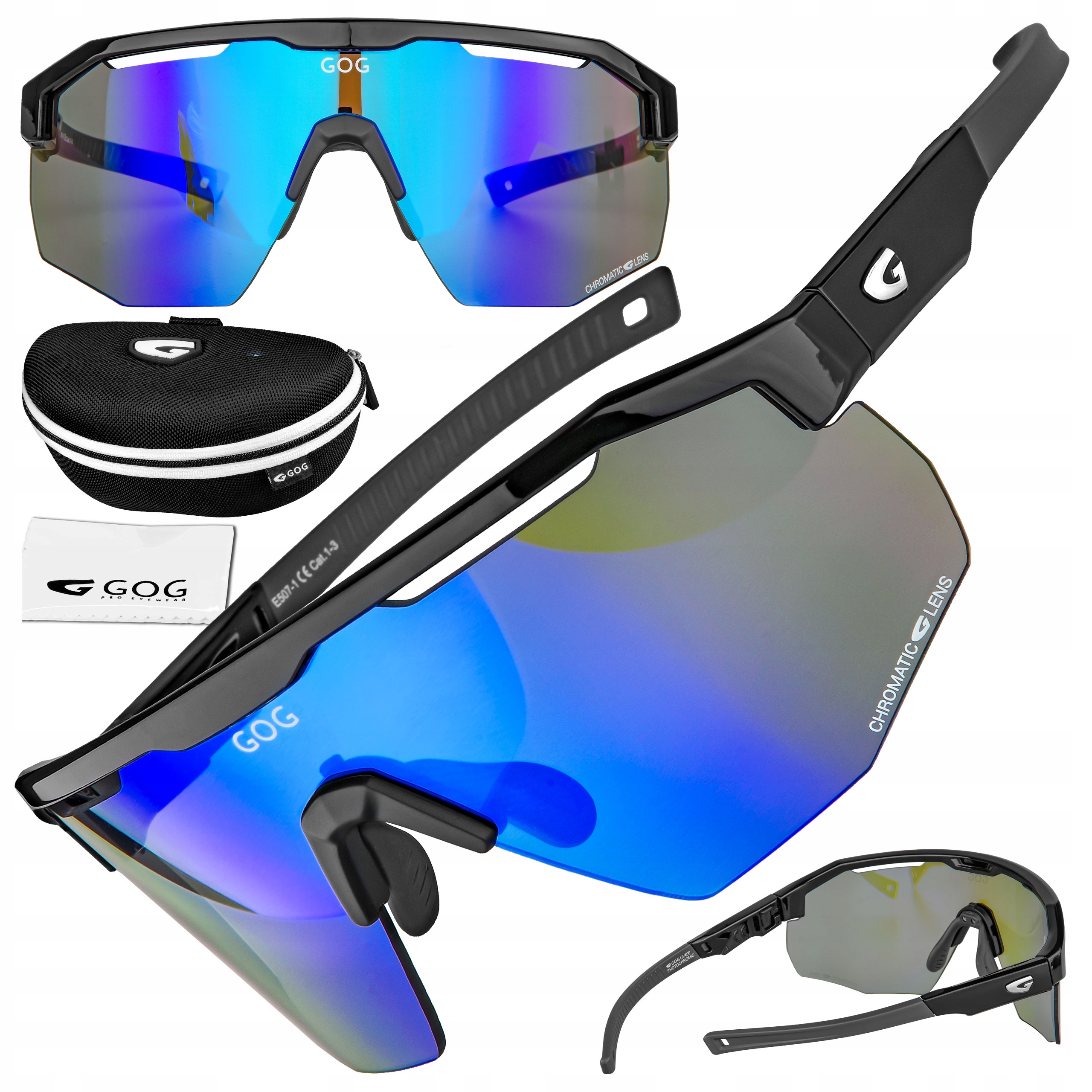 

Okulary Rowerowe Gog Argo E507-1 Z Fotochromem