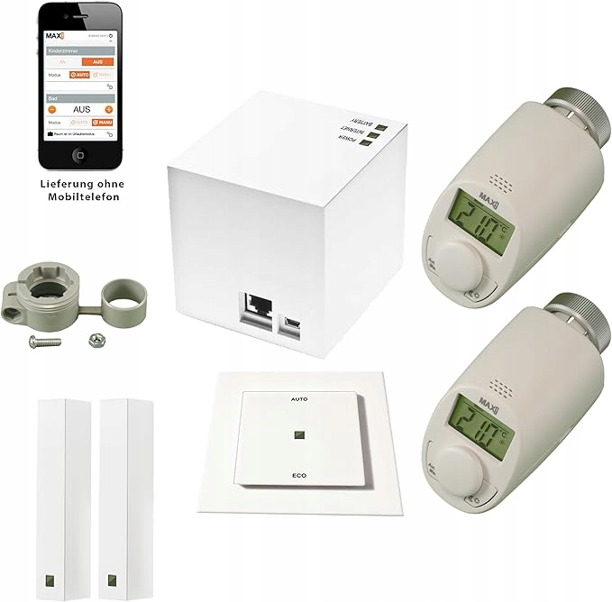 Inteligentné ovládanie vykurovania cez Lan Komforthaus M „max!