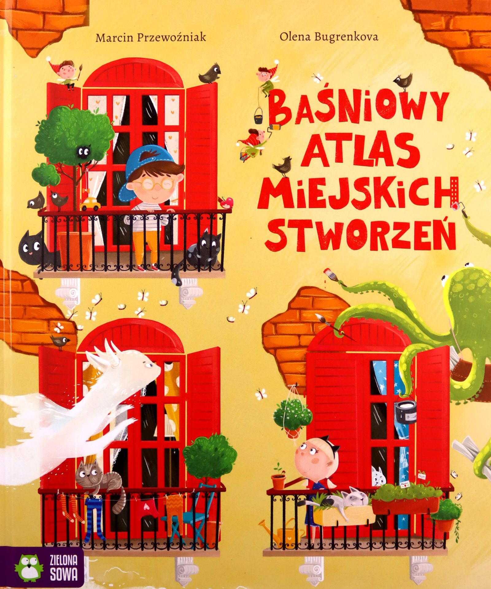 Baśniowy Atlas Miejskich Stworzeń Marcin Przewoź