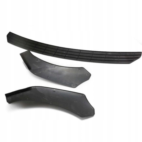 Dokładka pod przedni zderzak uniwersalna plastikowa ABS 3 częściowa spliter Numer katalogowy producenta RBS99381