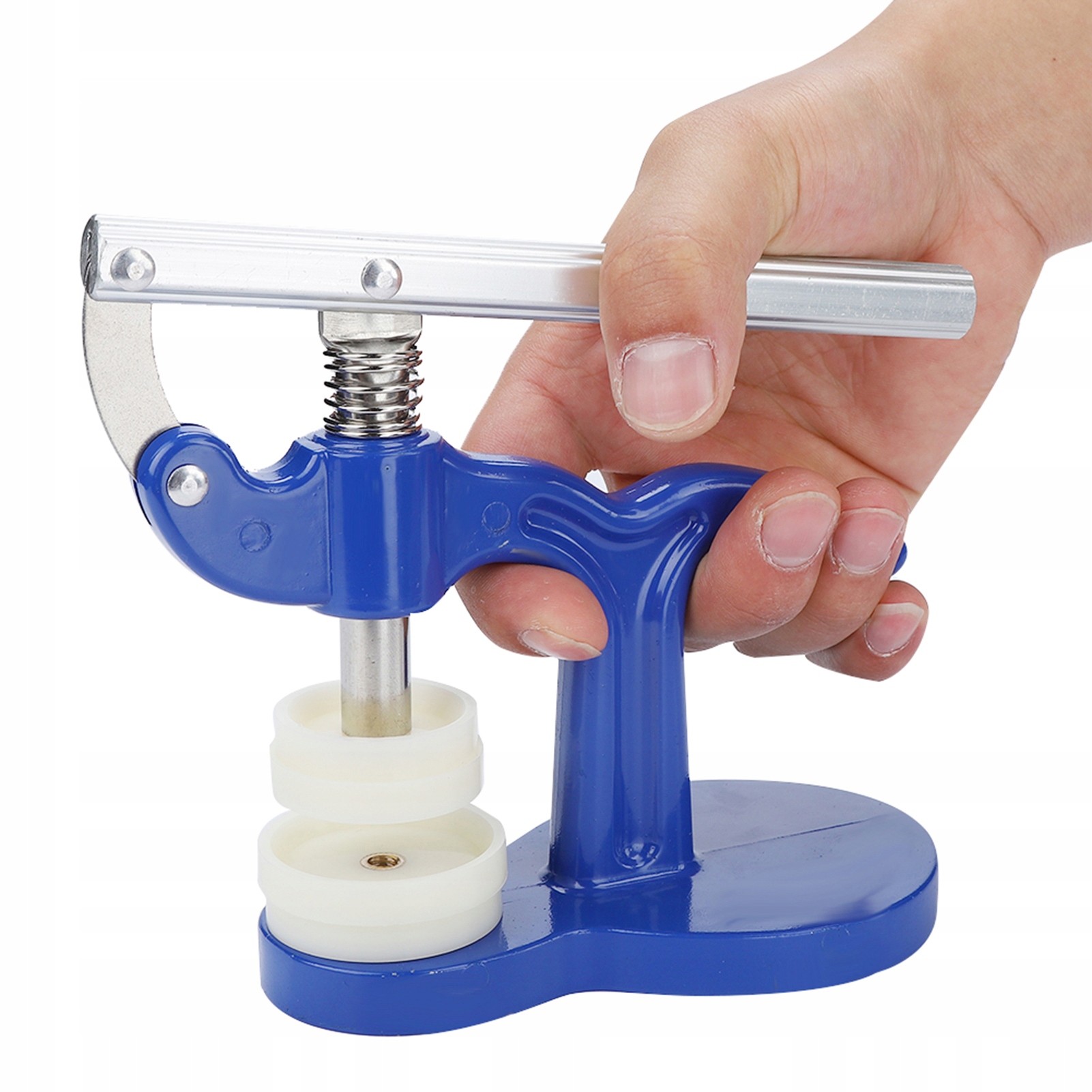 ZESTAW PRASA ZEGARMISTRZOWSKA DO ZEGARKÓW 12 SZT. Waga produktu z opakowaniem jednostkowym 0.4 kg