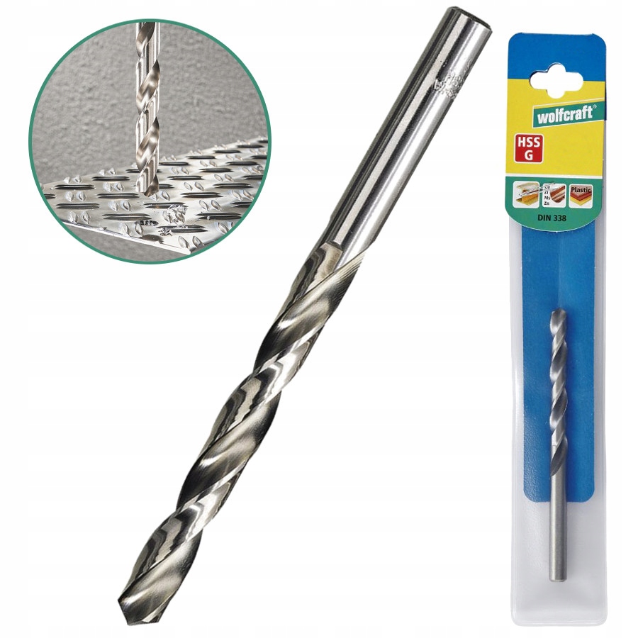 

Wolfcraft Wiertło do metalu stali hss 5mm 7554010