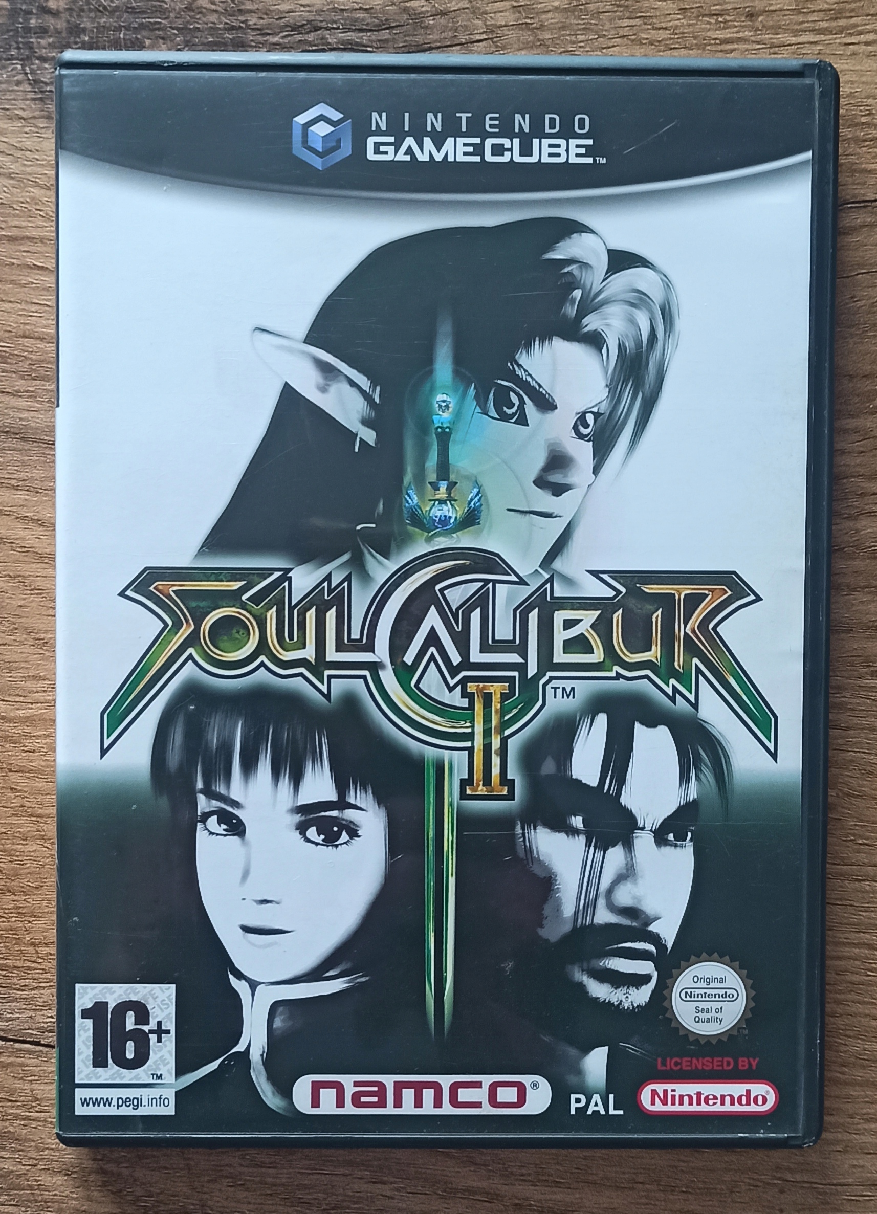 SoulCalibur II Soul Calibur 2 3xA Wydanie Premierowe PAL Nintendo GameCube