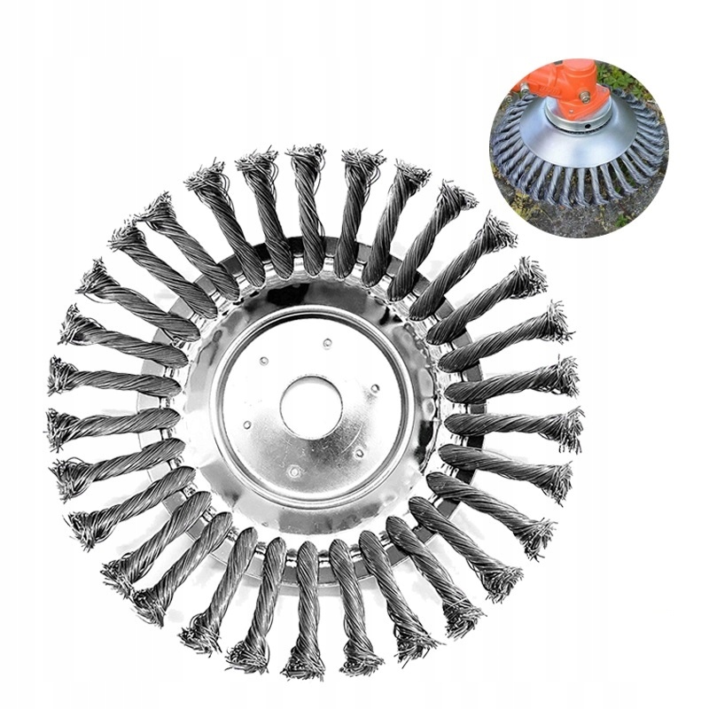 Kotouč drátěný kartáč pro vyžínač 150 mm 25,4