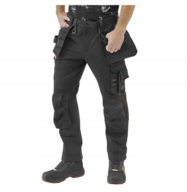 Spodnie Robocze Męskie Pro Workwear Bluewear Cordura Stretch Ykk Rozmiar 46