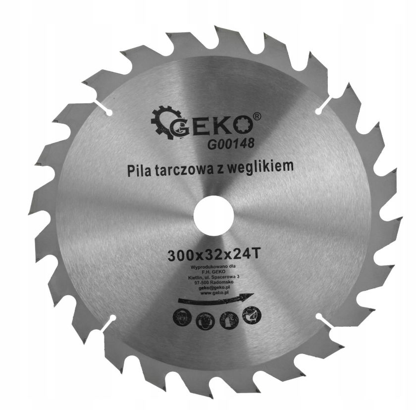 

Tarcza piła do drewna tarczowa 300x32x24T G00148