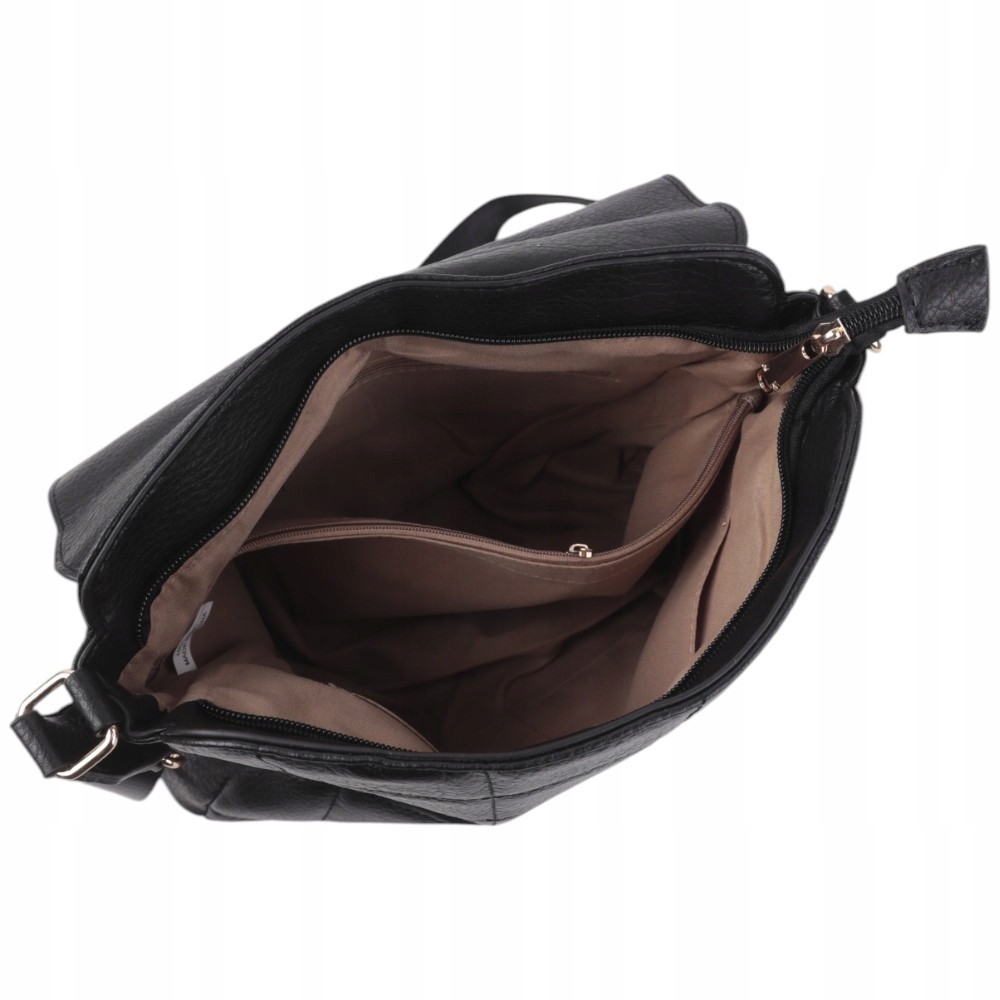 Listonoszka torebka damska na ramię miejskie torebki klasyczne pojemne Wzór dominujący inny wzór