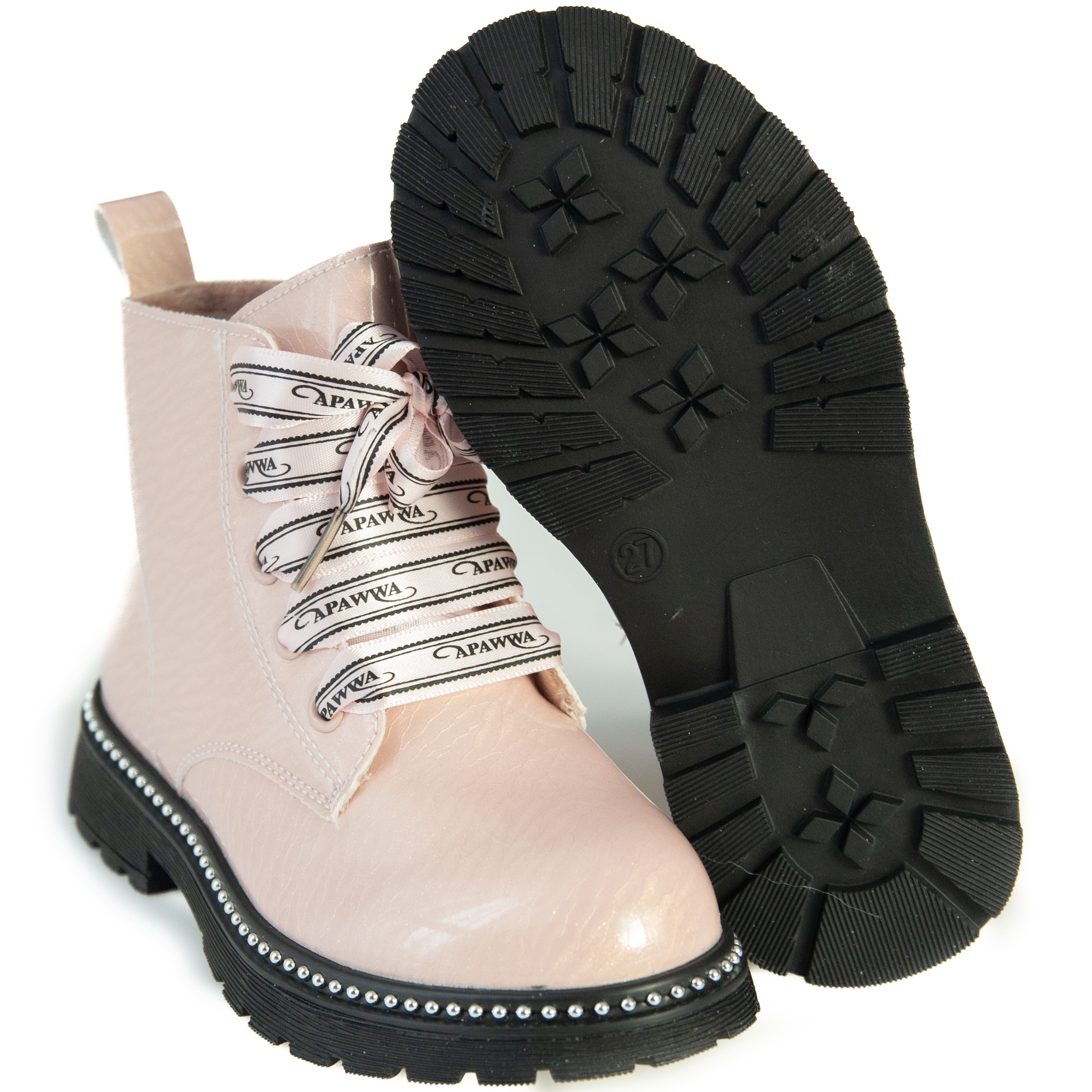 APAWWA BOTKI DZIEWCZĘCE OCIEPLANE R26 Płeć dziewczynki