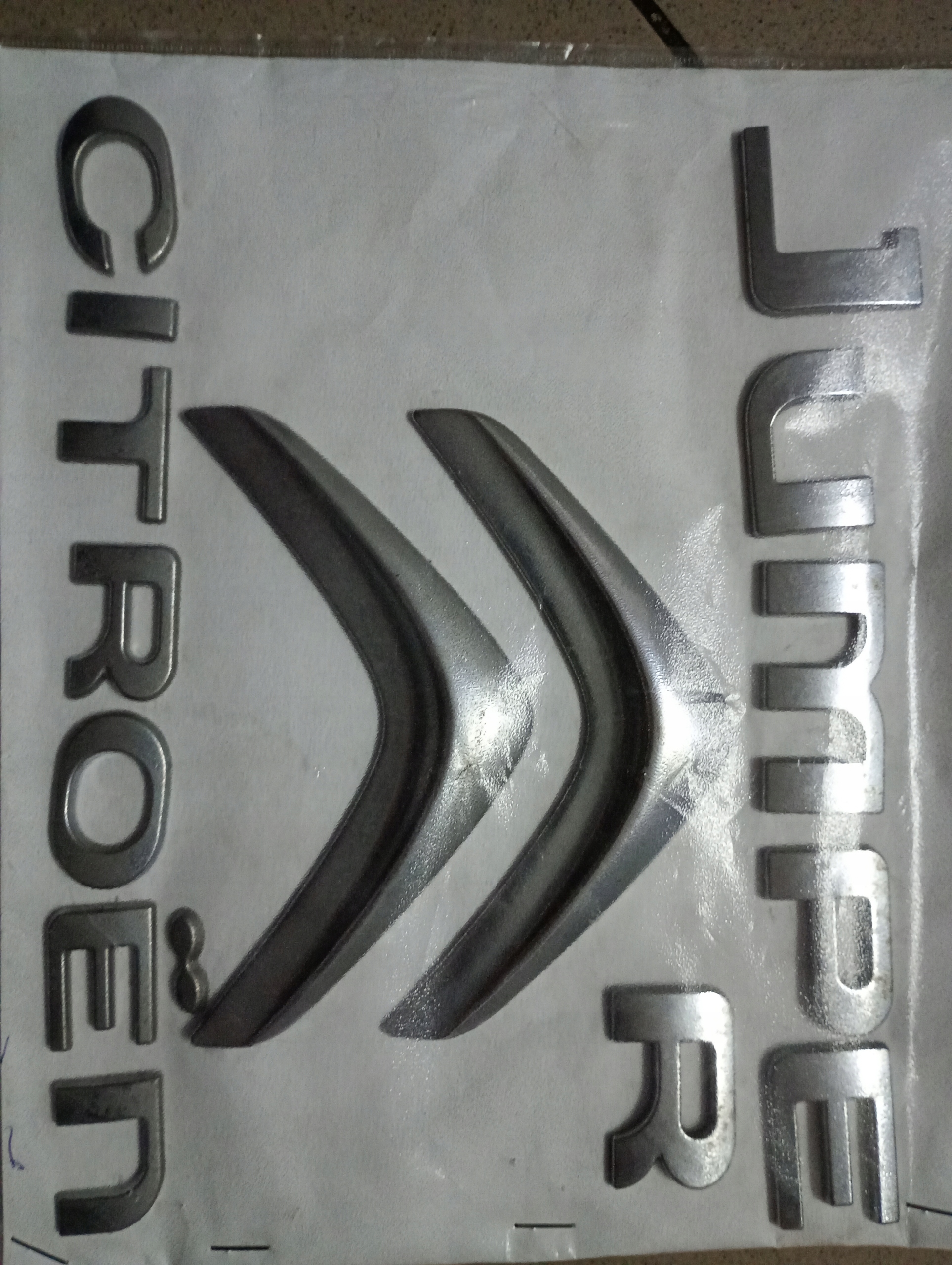 NAPIS I EMBLEMAT DRZWI TYLNE CITROEN DO CITROEN JUMPER (2014-24)