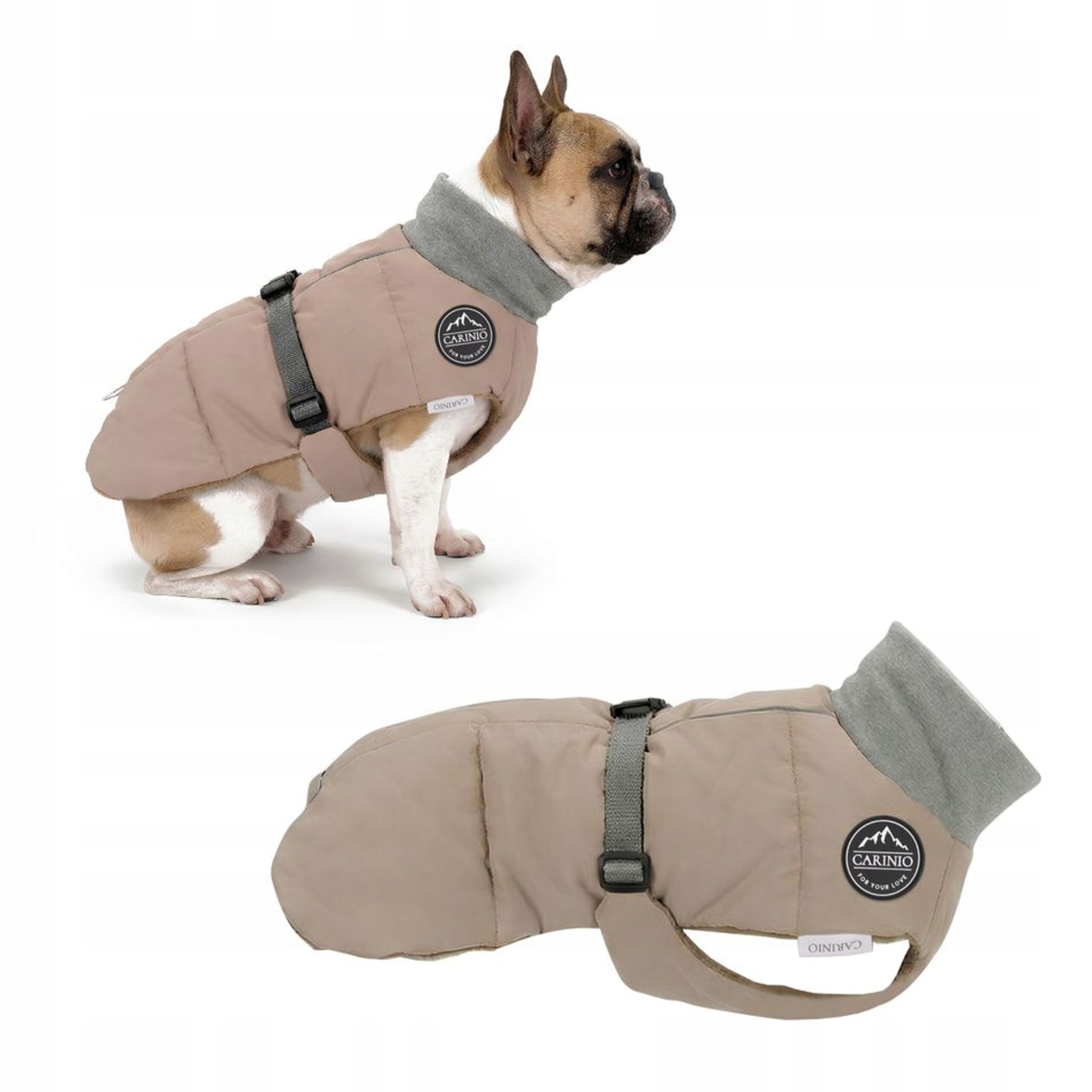 Levně Bunda pro malého psa, oblečení Carinio Polar Hike proti větru a vlhkosti, velikost Xs 30 cm