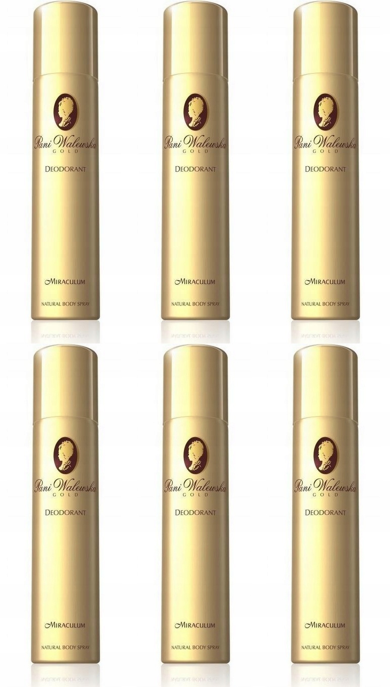 Pani Walewska Gold deodorant sprej 6x90 ml